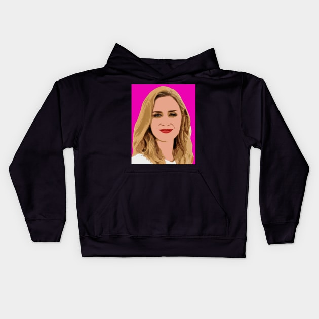 emily blunt Kids Hoodie by oryan80